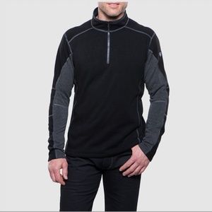 Kuhl Revel quarter zip sweater men's large EUC